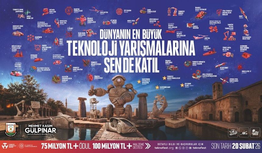 TEKNOFEST 2026 teknoloji yarışmaları başvuruları başladı