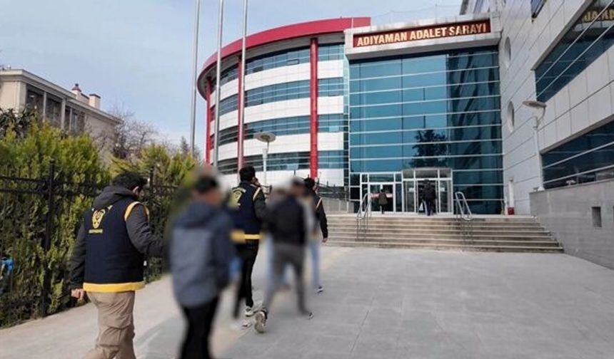 Adıyaman'da bakır hırsızları yakalandı