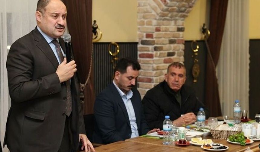 Kasım Gülpınar Şanlıurfa basınıyla iftarda bir araya geldi