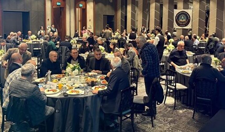 Milliyetçi Gazeteciler İstanbul’da Habererk İftarında bir araya geldi