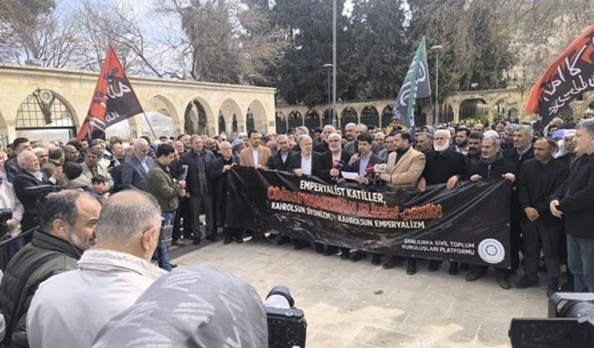 Şanlıurfalılardan Ortak Ses: "Zalimler İçin Yaşasın Cehennem!"