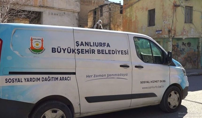 ŞANLIURFA BÜYÜKŞEHİR BELEDİYESİ MUHTAÇLARIN YANINDA