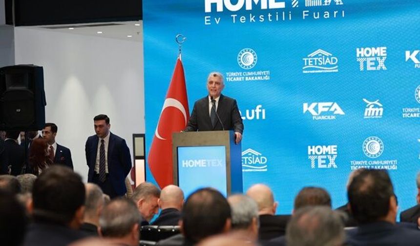 Ömer Bolat :HOMOTEX en prestijli ev tekstili fuarları arasında yer almaktadır