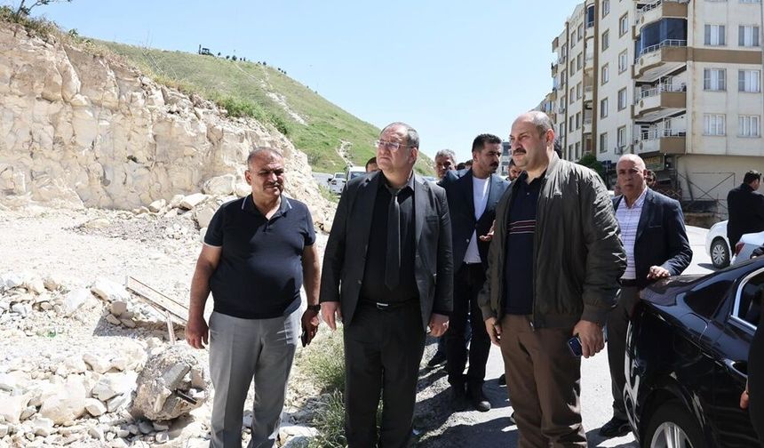 BAŞKAN GÜLPINAR, BİRECİK’TE İNCELEMELERDE BULUNDU