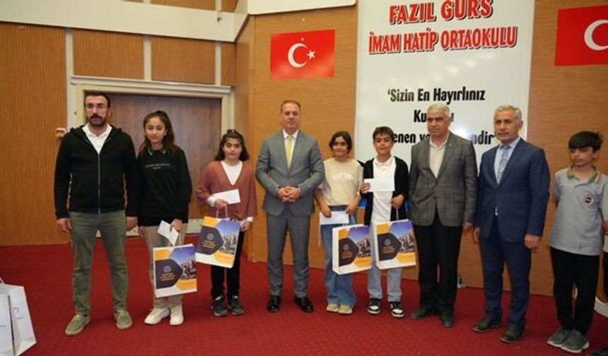 ‘Peygamber Efendimizin Hayatı’ yarışmasında birinci Sincik’ten