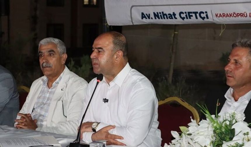 Nihat Çiftçi Doğukent sakinleriyle bir araya geldi