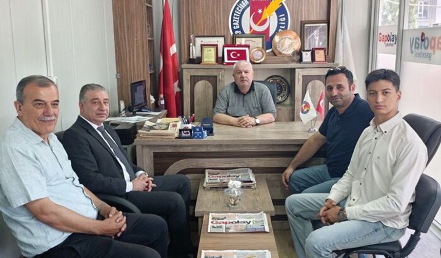 Mesut Polat’tan GAP Gazeteciler Birliği’ne Ziyaret