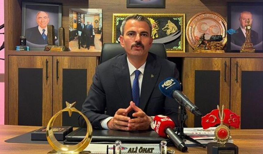 Ali Önat ilçe kongre takvimini açıkladı