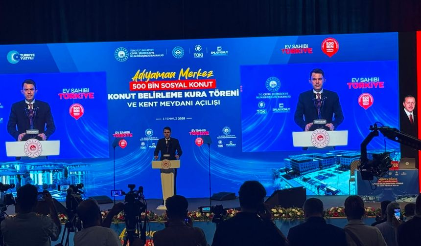 Murat Kurum: Adıyaman yıkıldığı yerden doğruluyor
