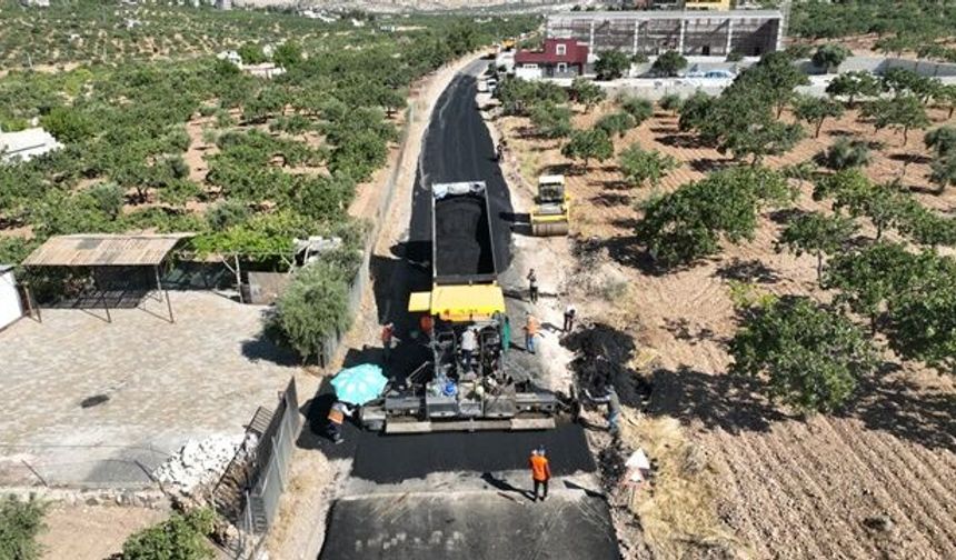 ŞANLIURFA BÜYÜKŞEHİR YOL KALİTESİNİ YÜKSELTTİ