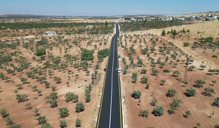 ŞANLIURFA OSB–BOZOVA GRUP YOLU TAMAMLANDI