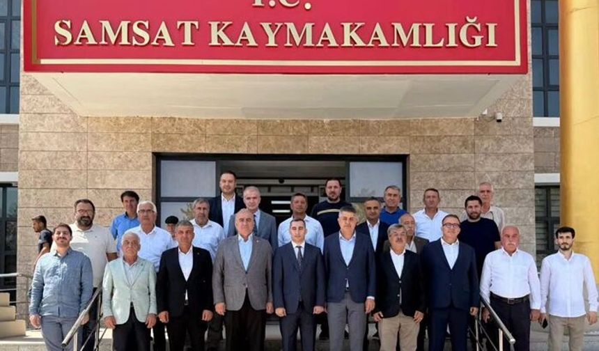 Hüseyin Özhan Samsat'ta VATANDAŞIN TALEBİNİ YERİNDE DİNLEDİ