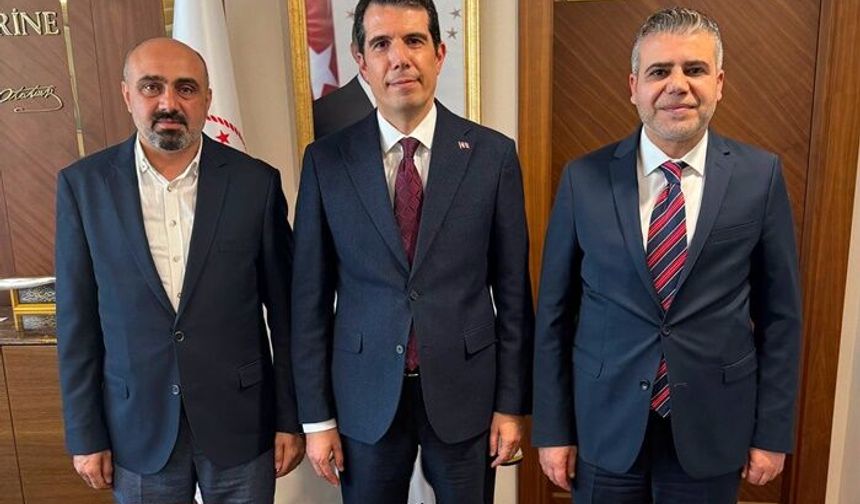 Sağlık-Sen’den Ankara İl Sağlık Müdürü Kurtcebe’ye Ziyaret