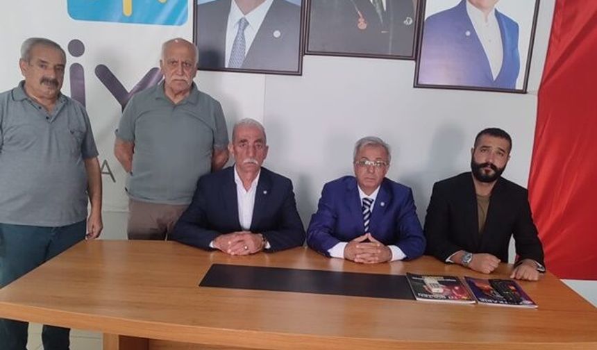 BBP Tut İlçe Başkanı Ahmet Erdoğan ve yönetimi İYİ Parti’ye katıldı