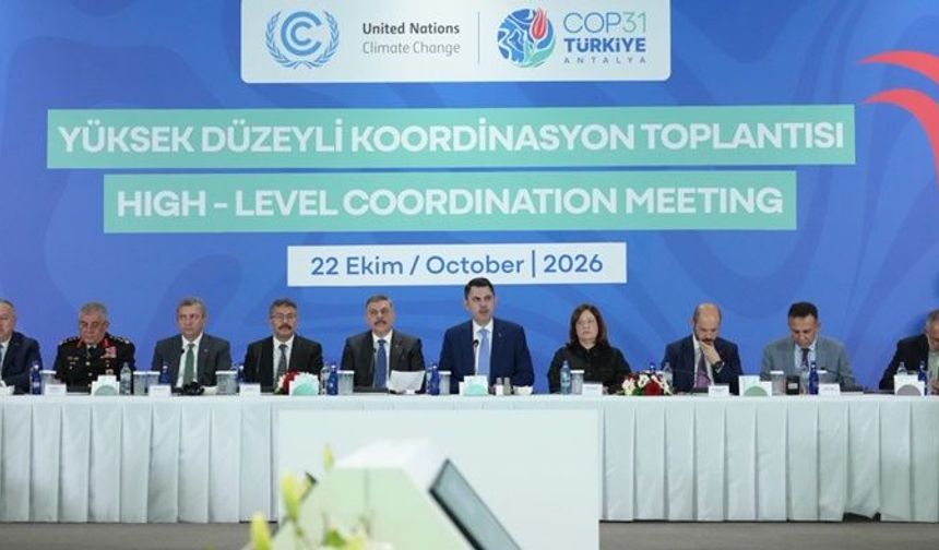 Murat Kurum: COP31’e 85 devlet ve hükümet başkanı katılacaktır