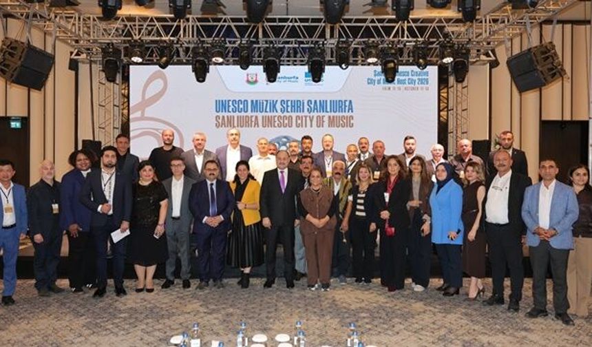 ŞANLIURFA'DA UNESCO MÜZİK BULUŞMASI