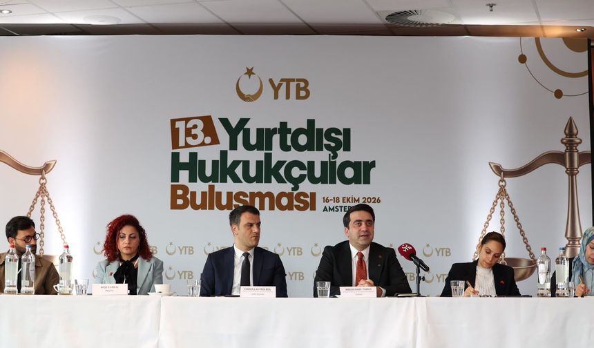 YTB, AVRUPA’NIN 9 ÜLKESİNDEN 40 HUKUKÇUYU AMSTERDAM’DA BULUŞTURDU
