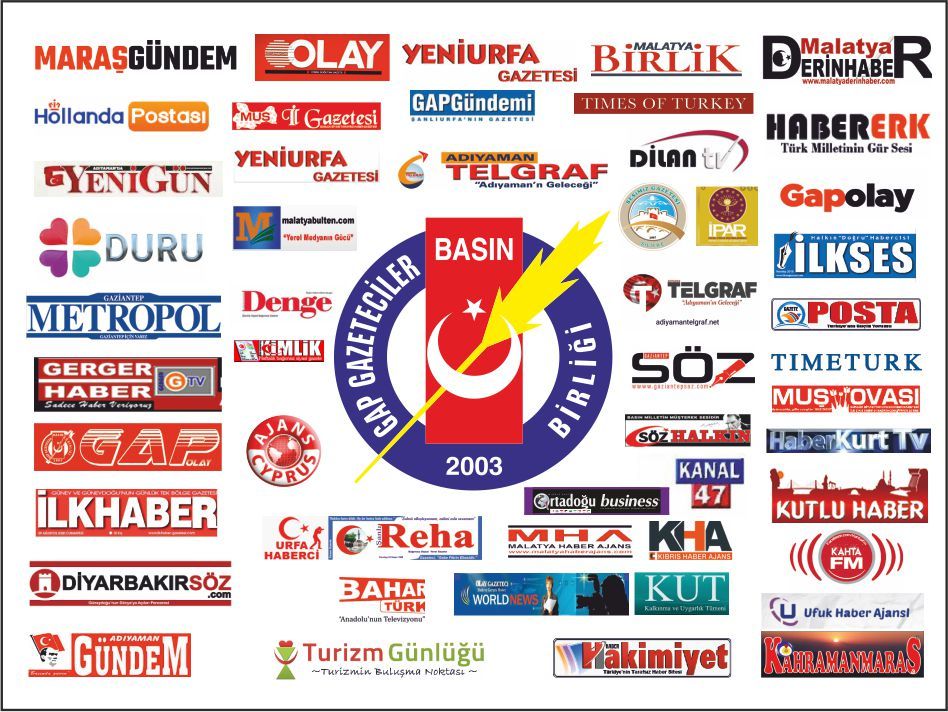 GAP gazeteciler birliği tanıtım slaytı