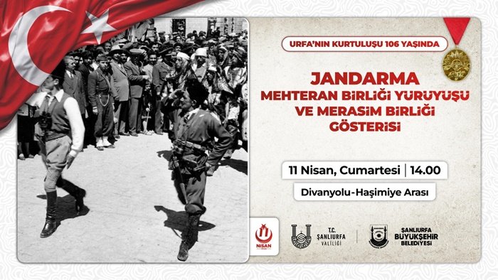 ŞANLIURFA’NIN KURTULUŞUNUN 106’NCI YILI KUTLAMALARI DEVAM EDİYOR