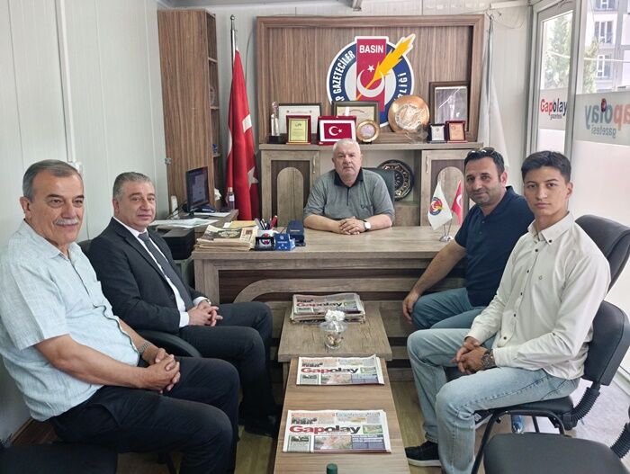 Mesut Polat’tan GAP Gazeteciler Birliği’ne Ziyaret