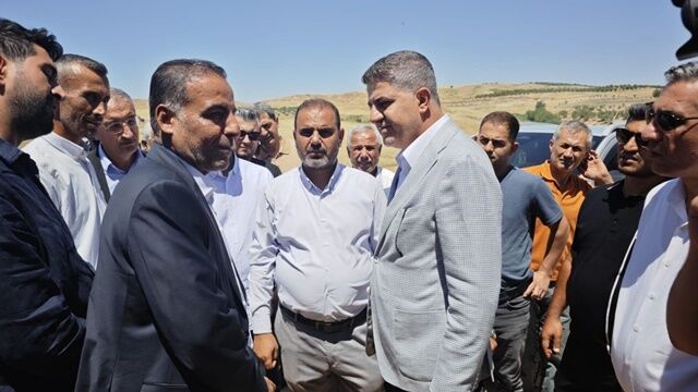 Milletvekili İshak Şan, Kahta Mülk köyü'nde