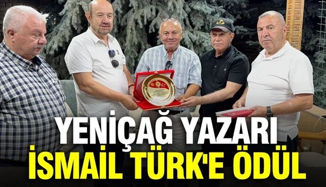 Kırgızistan’da İsmail Türk’e Türk Dünyası Ödülü