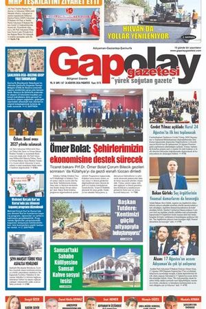 gap OLAY GAZETESİ 24.08.2026 TARIH